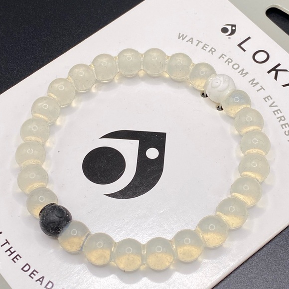 Lokai Water From MT Everest Mud From The Dead Sea High & Low Points Bracelet Med - Picture 4 of 5